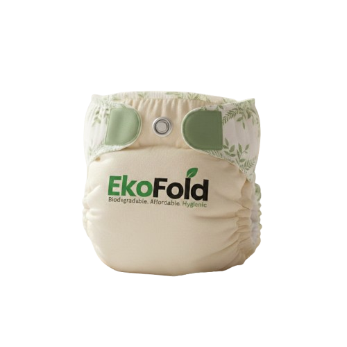 EkoFold biodegradable diaper product